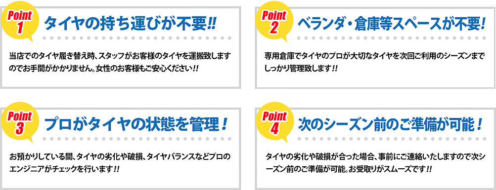 タイヤストックメンテナンス  ネッツトヨタ仙台
